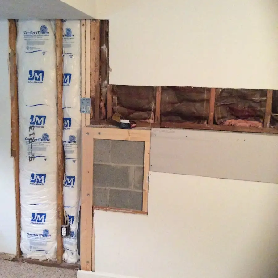Wall insulation replacement during Odor Removal & Deodorization in Mount Washington